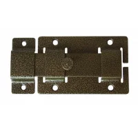 Задвижка СЕКРЕТ-КИРОВ ЗД 02  бронза прямоугольный ригель (пакет с подвесом) 09449  - фото