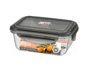 Контейнер для продуктов OPAL (Тритан) прямоугольный 0,45л (черный), арт. 4331466 Черный - фото