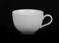 Чашка чайная 330 мл 100х69 мм«Corone» Китай, арт. фк090 Белый - фото