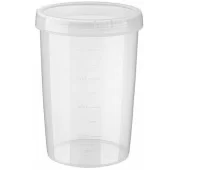 Банка Твист 1,0л с завинчивающейся крышкой, арт. 431138801 Прозрачный - фото