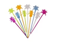 Мешалка д/коктейля 23,5 см"Тропикана"1/7 (100) Микс - фото