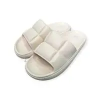 Шлепанцы из ЭВА, женские р.37-41, ТМ Step Forward (Бежевый), E-002W (6) Бежевый - фото