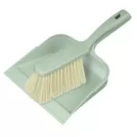 Комплект щетка-сметка "Greenland" с квадратным совком (зеленый флэк), арт. 221224718/04 Зеленый - фото