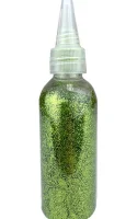 Блестки светлозеленый  80г 192уп/т.м, арт. B601/80 Зеленый - фото