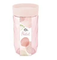 Банка для сыпучих продуктов Plast Team Pastel 1,5л персиковая карамель, арт. PT170310040 Персиковый - фото