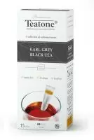 Черный чай TEATONE Аромат Бергамота 1уп-15шт, арт. 743  - фото