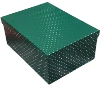 Коробка К567 12*18,5*6,5 Зеленый - фото