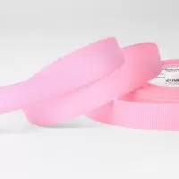 Лента репсовая, 15 мм, 23 ± 1 м, цвет светло-розовый №04, арт. 1274706 Розовый - фото