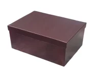 Коробка К485 12*18,5*6,5 Бордо - фото