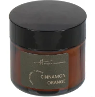 Свеча ароматическая в стакане Cinnamon Orange, 50г (12) SF0420  - фото