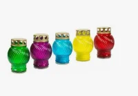 Лампада неугасимая со сменным блоком s072w, микс, 66400 / 66401 / 72416 / 72415 / 72417  - фото