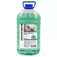 Антисептик для рук жидк. Manufactor 5л N309 ПЭТ/Дезинфицирующее средство Manufactor, арт. N30918  - фото