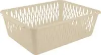 Корзинка для хранения Keeplex Light L 38х27,5х12см бежевый топаз, арт. KL201410005 Бежевый - фото