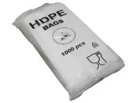 Пакет 18*27*6 (10*27) HDPE 1/1000 Р  - фото