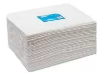 Полотенце большое "Soft" 45*90 пачка белый спанлейс, 50 шт Белый - фото