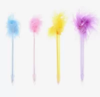 Ручка шариковая, детская Calligrata "Пух", МИКС 550208 Микс - фото