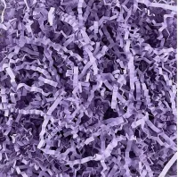 Наполнитель волнистый для коробок О14 Фиолетовый 100 гр/уп 200т.м, Н7078ВЛ-фиол Фиолетовый - фото