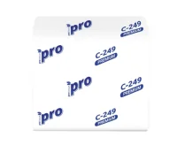 Туалетная бумага в листах Protissue 2-сл, 250л, сист Tork T3, арт. С249 Белый - фото