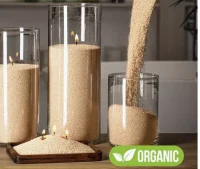 Свечи в гранулах "RosCandles" персиковый 200гр Персиковый - фото