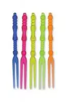 ШПАЖКА 11 см "Вилочка коктейльная" 1/400 (18) Разноцветный - фото