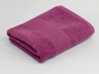 Полотенце Тиффани 50*80, 400г/м2, вишневый Бордо - фото