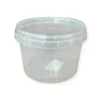 Комплект Банка 0,28/93 прозр + крышка D-93мм Прозрачный - фото