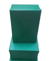 Коробка К567 20*26,5*10 Зеленый - фото