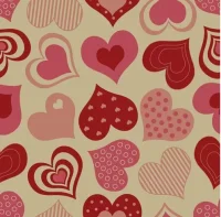 Бумага 1*70 Дизайнерск. бумага "Любовный напиток" 78г/м2 1ШТ, UNLD  - фото