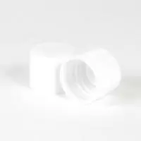 Крышка винтовая d18мм белая DIN 1/10, ПР-002/18/Б/ДИН Белый - фото