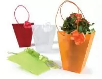 Пакет п/э для цветов 240/120x110x260 83012471531 ARANCIO 1шт Оранжевый - фото