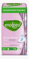Прокладки Молпед ультра с крылышками нормал 18шт  - фото