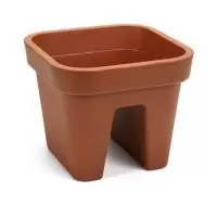 Горшок для цветов LOBELIA кирпичный LA637-31 Кирпичный - фото