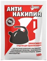 Антинакипин для удаления накипи красный 100 г, арт. Б-31-1  - фото