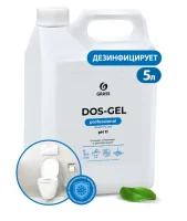 ГрассГель дезинфицирующий чистящий DOS-GEL (кан.5,3кг), арт. 125240  - фото
