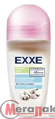 Женский дезодорант антиперспирант EXXE Fresh SPA Невидимый, 50 мл (ролик) С0007383  - фото