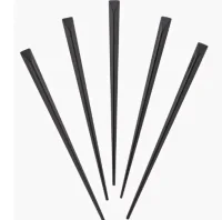 Пика 9см "Призма" пластик черная 1/20 Черный - фото