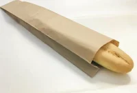 Пакет бумажный (110*50*610)  корич. багет Коричневый - фото