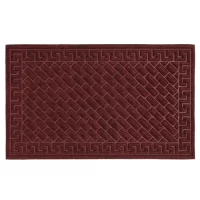 Коврик полипропиленовый 45-75 см, бордовый,  SUNSTEP 49-105 Бордо - фото