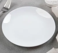 Тарелка десертная ДИВАЛИ 19см, арт. N3603 Белый - фото