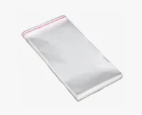 Пакет с клеевым клапаном  8*12+3 1/250 25мк, БОПП Прозрачный - фото