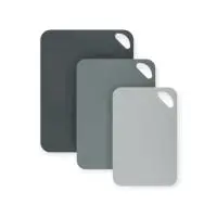 Набор досок разделочных SATOSHI, гибких, 3 шт, 38х29см, 33,5х24см, 29х19см, 852-150 Серый - фото