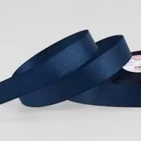 Лента репсовая, 15 мм, 23 ± 1 м, цвет тёмно-синий №38, арт. 6784815 Тёмно-синий - фото