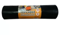 Мешки д/мусора ПВД ПРОФИ 360л в рул. 10шт арт.02883 (6) Черный - фото