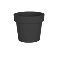 Кашпо LOFT 8литров OLA DOM, антрацит, арт. ЦБ-00001709 Антрацит - фото