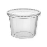 Банка универсал 280/96 шестигранная прозрачная Прозрачный - фото