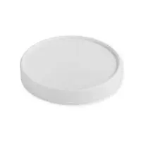 Крышка бумажная белая Uni 95мм (60шт) Белый - фото