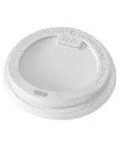 Крышка для стакана бум. 350-450мл. белая D90 100шт, арт. 00000000434 Белый - фото