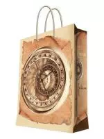 Бумажный пакет 33 см, плотность бумаги 140 г/м2 / 33х45.7х10.2см арт.40863 арт.40863 Коричневый - фото