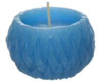 Свеча вязанная  "Семейный очаг" арт.С-01-59  - фото