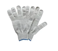 Перчатки х/б белые light 1/10  Белый - фото